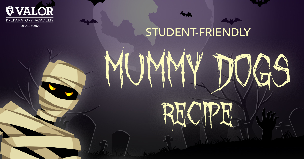Mummy Dogs Recipe Banner